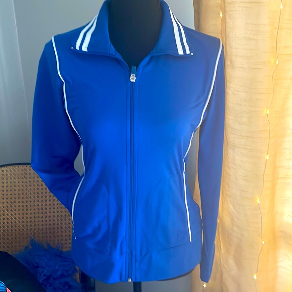 NWOT- Danskin Now Blue Lightweight Jacket